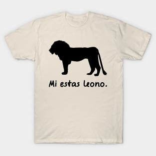 Mi estas leono T-Shirt